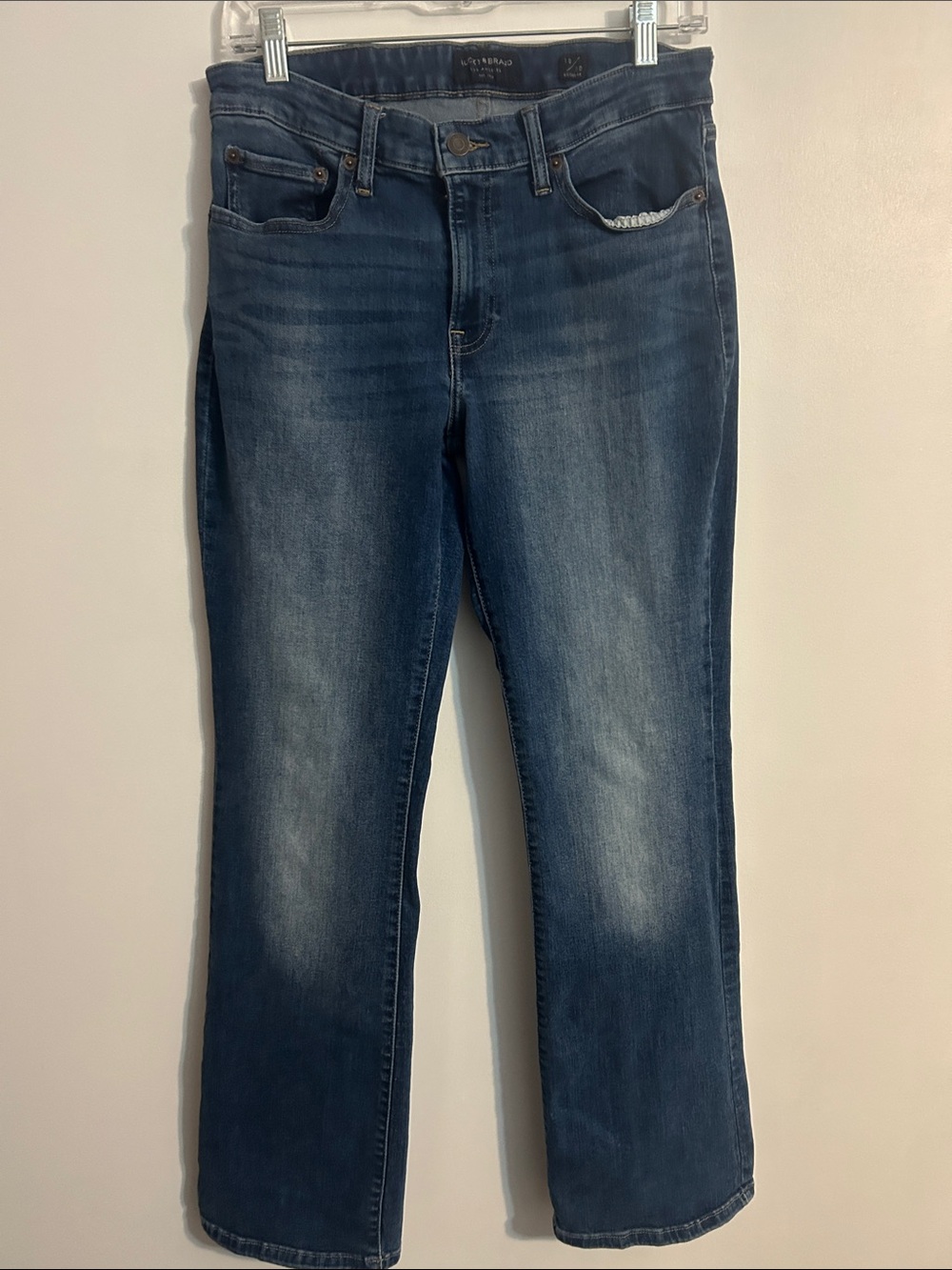 Lucky Brand Sweet Boot 5 pocket Jeans Women's Dark Wash Denim